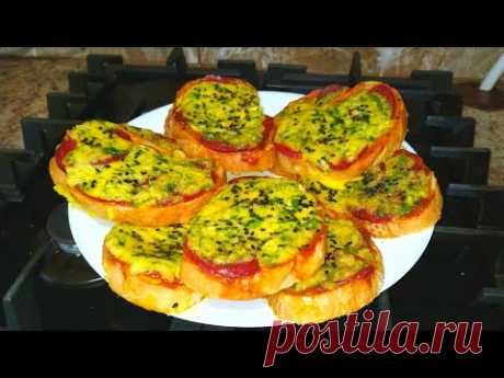 Горячие бутерброды ВКУСНЕЕ пиццы в 100 раз! Завтрак за 5 минут!