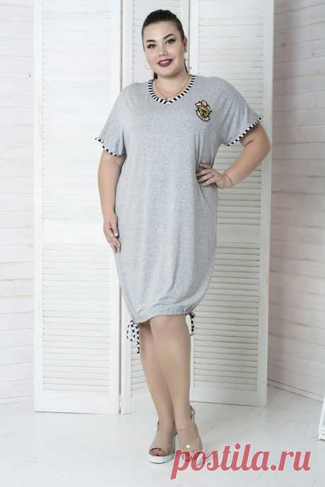 butik_miloraЛетнее платье большого размера «Грей» 
Размеры: с 48 по 82! 
Ткань: вискоза 
Цвета:
серый меланж,синий,красный,черный.
Показать полностью…