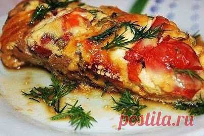 Рецепты Вкусных Домашних Блюд: Запечённое куриное филе 