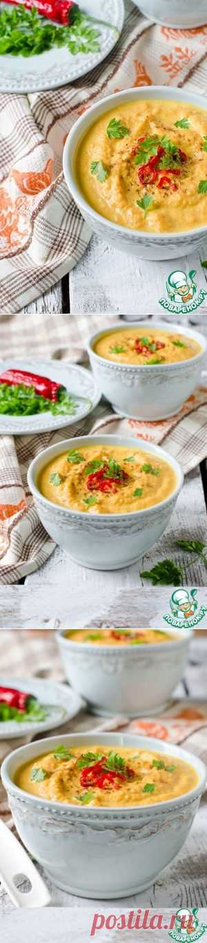 Крем суп из запеченной моркови - кулинарный рецепт