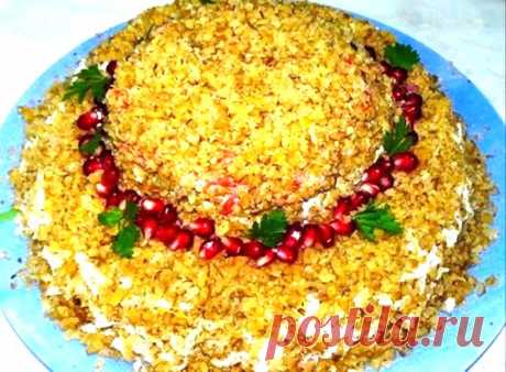 Кулинарные Рецепты: Салат Соломенная шляпка