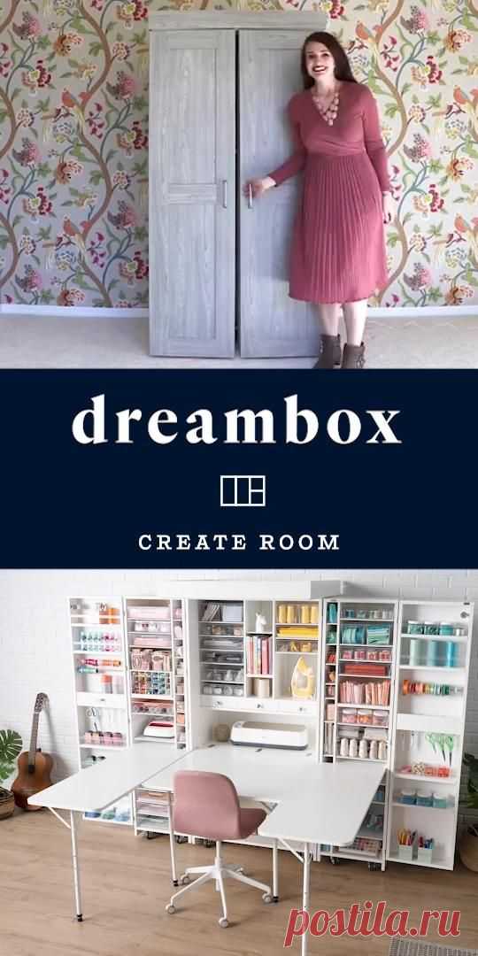 Рабочий стол, окруженный вашими инструментами и материалами Новый способ создания ... Все, что вы любите, видно и находится в пределах досягаемости. ваше рабочее место и ваши вещи - все вместе. (При необходимости прячьтесь от детишек и муженька.)