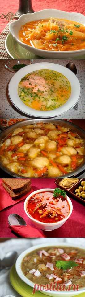Супы овощные