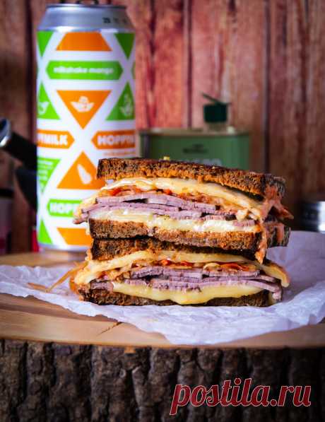 Вариация на тему классического сэндвича "Рубен"
