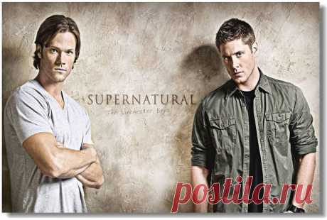 Купить сверхъестественное, supernatural - постер, афиша №10 по низкой цене