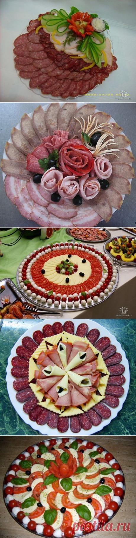 Идеи нарезки для оформления праздничного стола. Обсуждение на LiveInternet - Российский Онлайн-Дневников