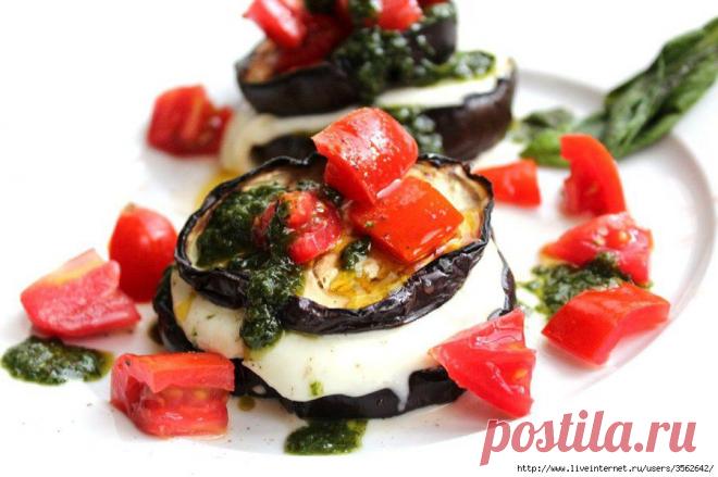 "Бургеры" из баклажанов