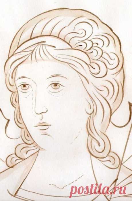 (9) Gallery.ru / Фото #25 - Детали Ангелов (лики, очи, стопы, уста, одеяния) - vihrova