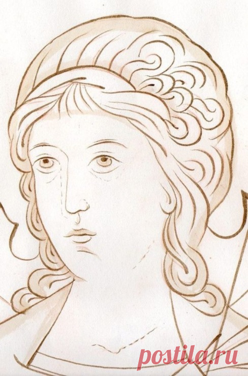 (9) Gallery.ru / Фото #25 - Детали Ангелов (лики, очи, стопы, уста, одеяния) - vihrova