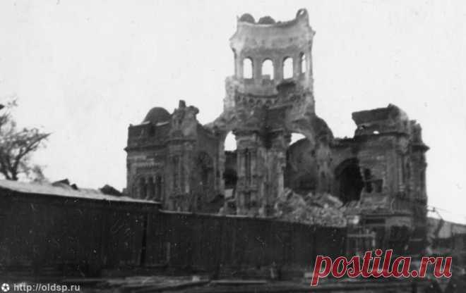 Фотография - Снос Борисоглебской церкви - Фотографии старого Петербурга