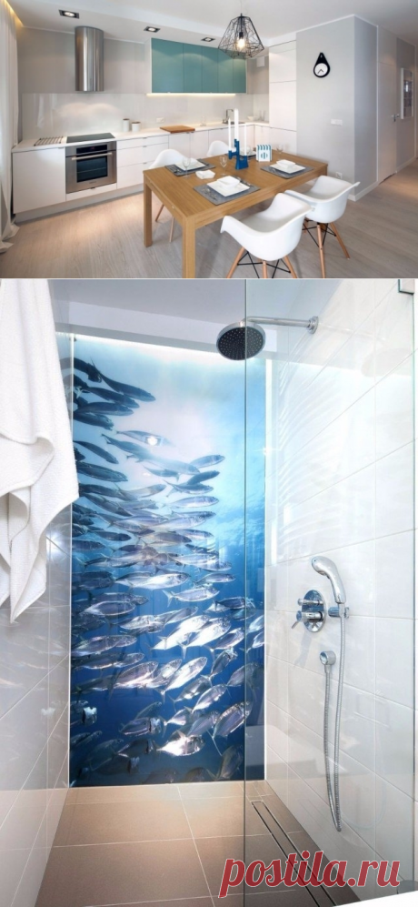 Cовременная квартира в польском городе Гдыня.