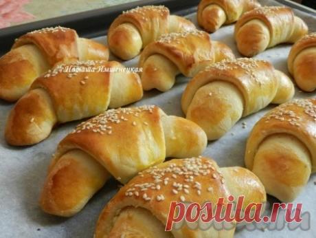 Рогалики из дрожжевого теста. Дрожжевое тесто в хлебопечке - 13 пошаговых фото в рецепте