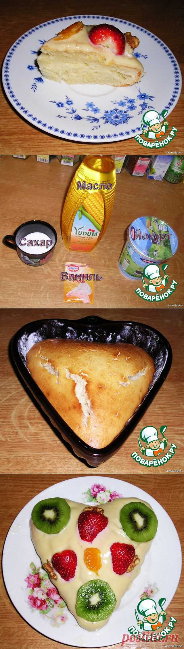 Нежный бисквит «По-индийски» - без яиц