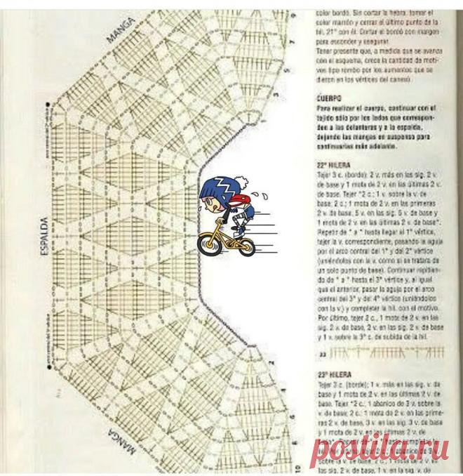 Ромбы крючком. Идеи, модели, схемы | Вяжем с @yulia_vyazalkina | Дзен