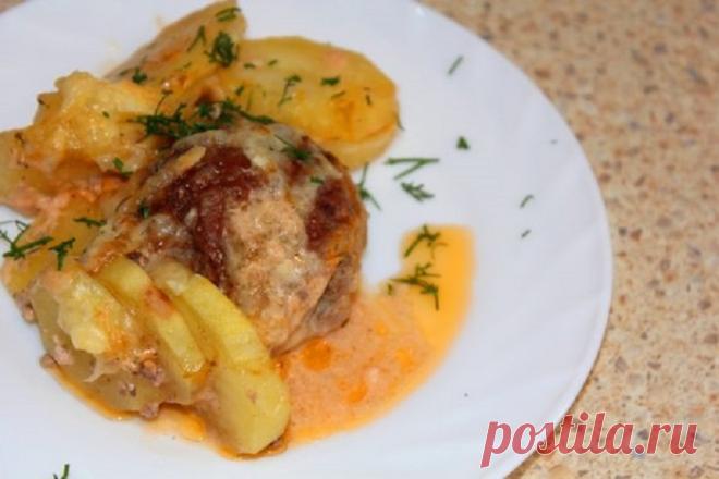 Блюдо из фарша на скорую руку. Не рецепт, а выручалочка!