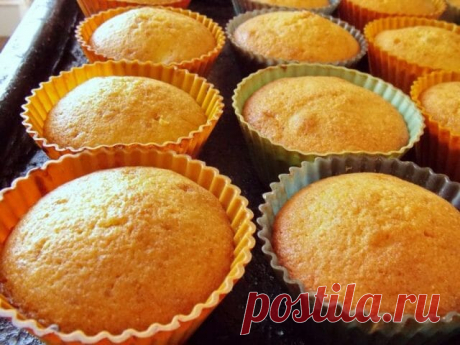 Тыквенные кексы с изюмом. Пошаговый рецепт