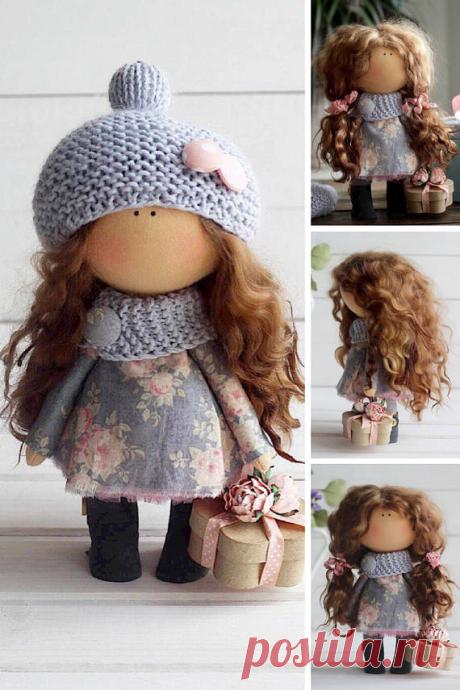 Bambole Interior doll Textile doll Tilda doll by AnnKirillartPlace