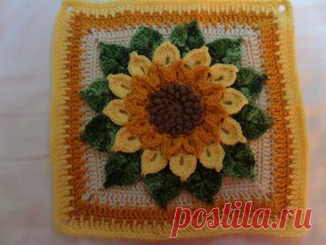 Crochet Sunflowers Pattern free - CROCHET WORKS