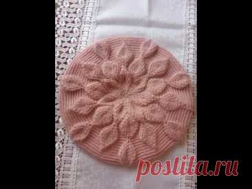 Берет "Весняне листя". Ч. 2.