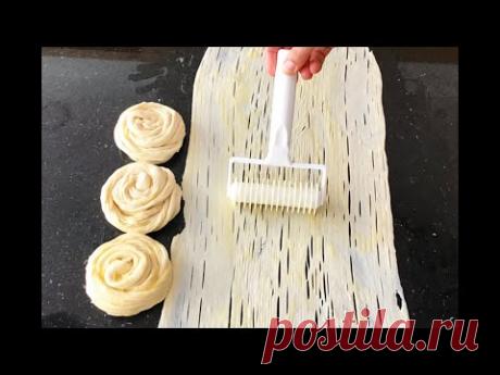 3 Malzemeyle Tel Tel Katmer Nasıl Yapılır🤗bera tatlidunyasi