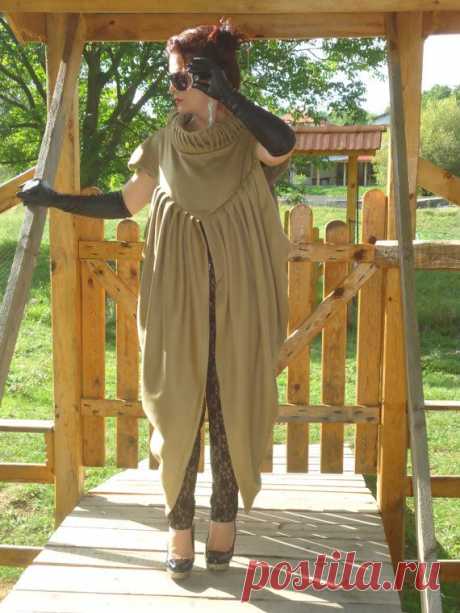 Beige cape/Elegant vest/ One size extravagant от AzaliaCult