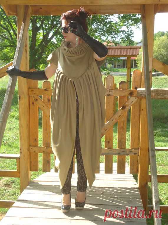 Beige cape/Elegant vest/ One size extravagant от AzaliaCult