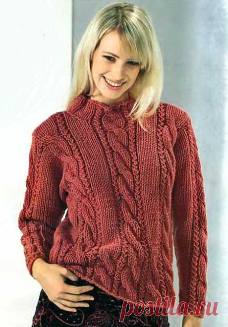 Строгий и эффектный пул спицами будет незаменим при деловом общении