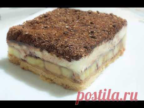 Торт без Выпечки. Потрясающе Вкусный и Быстрый Рецепт