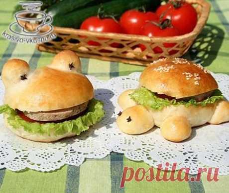 Сэндвичи для детей | Готовим красиво и вкусно