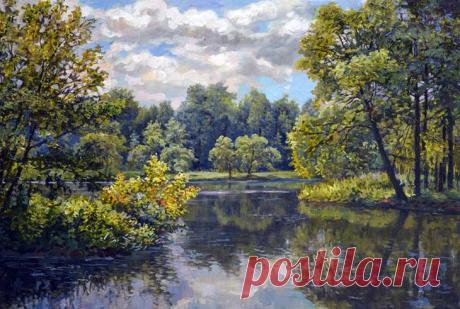 Четыре времени у года – четыре разные струны... Художник Панов Эдуард Парфирьевич