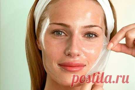 10 масок для лица на основе желатина.