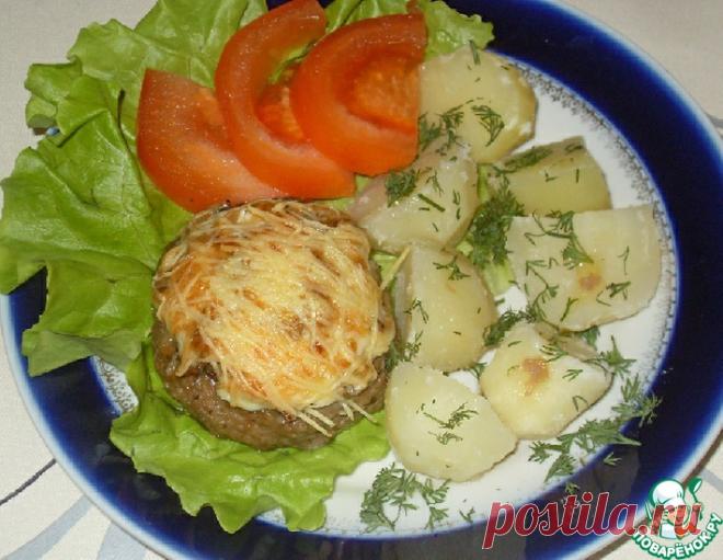 Биточки в грибной 