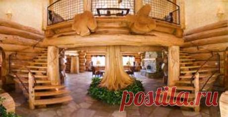 Дом из уникального бревна "Unique"