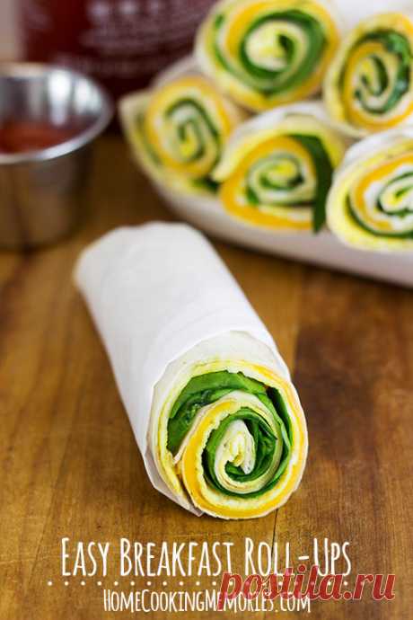 Easy Breakfast Roll-Ups Recipe - Home Cooking Memories