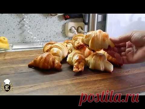 Опустила круассаны в кипяток с содой.Что из этого вышло. - YouTube