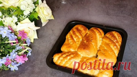 Воздушные Булочки с Творогом! Вкусная выпечка к чаю!