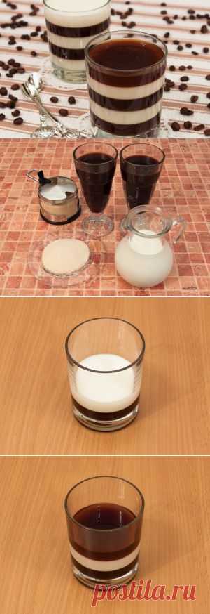 Желе «Кофе с молоком»