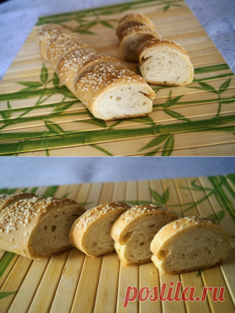 Багет на белках – рецепт с фото на Koolinar.ru