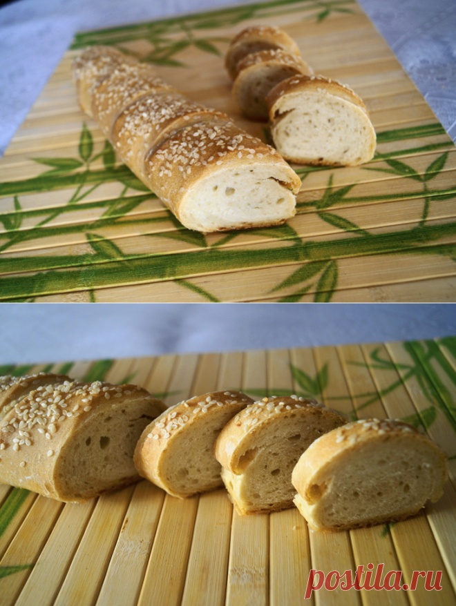 Багет на белках – рецепт с фото на Koolinar.ru