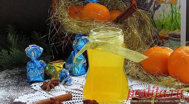 Мандариновый ликер 