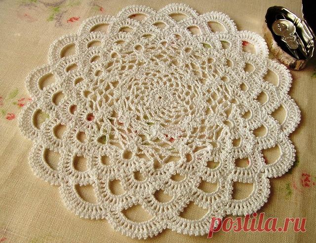 Интересные ажурные салфеточки:) - Все в ажуре... (вязание крючком) - Страна Мам