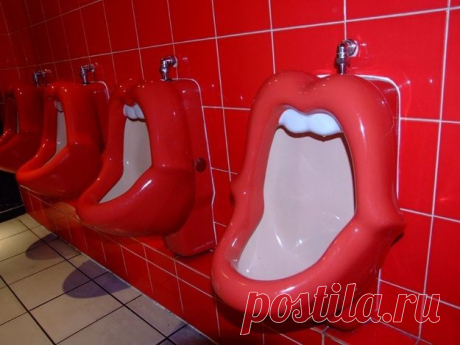 Самые необычные писсуары