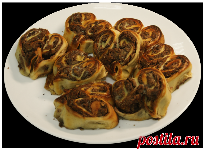 Сердечки с пастой ан из Адзуки от Торгового Дом Ярмарка. китайская кухня.