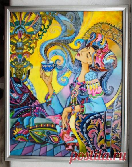 Слика: 6492 best Pintura sobre seda images on Pinterest | Silk painting ... Пронађено преко Google-а на домену pinterest.com