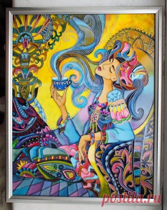 Слика: 6492 best Pintura sobre seda images on Pinterest | Silk painting ... Пронађено преко Google-а на домену pinterest.com