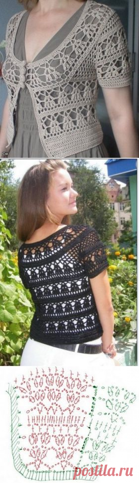 Uncinetto d'oro: Il bolero di pizzo!