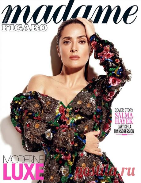 Сальма Хайек (Salma Hayek) в фотосессии Nico для журнала Madame Figaro (май 2015)