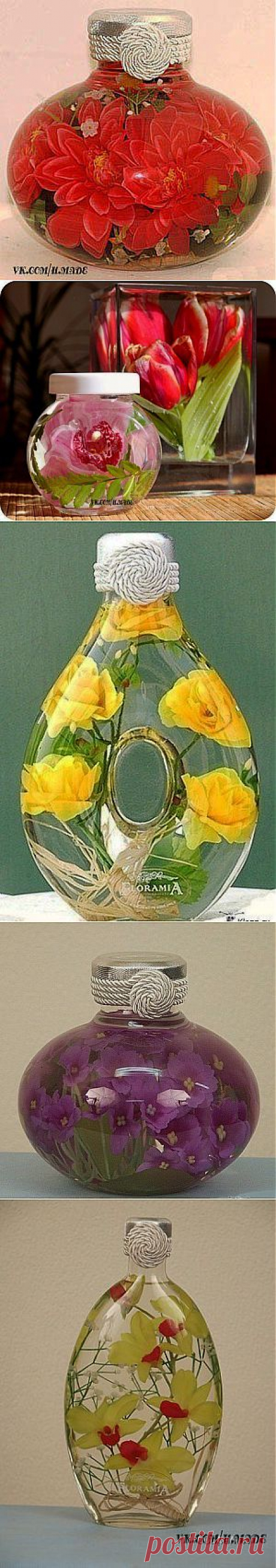 Как сохранить цветы при помощи глицерина | Умелые ручки