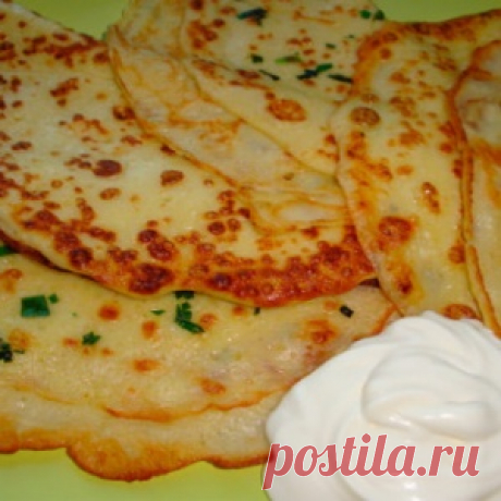 Очень просто, но очень вкусно: нежные картофельные блинчики