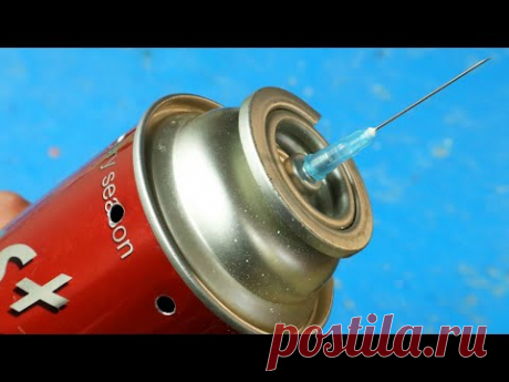 Мало кто знает этот секрет газового баллончика!